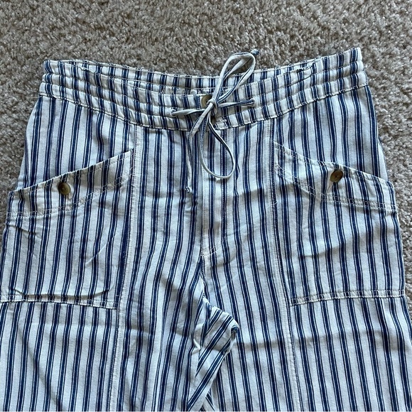 American Eagle Striped Drawstring Pants - Picture 2 of 7